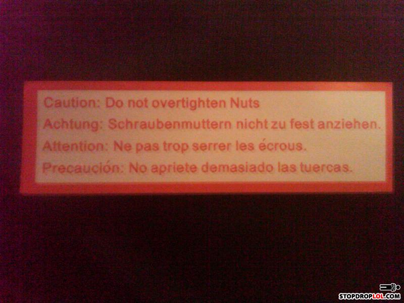 Caution